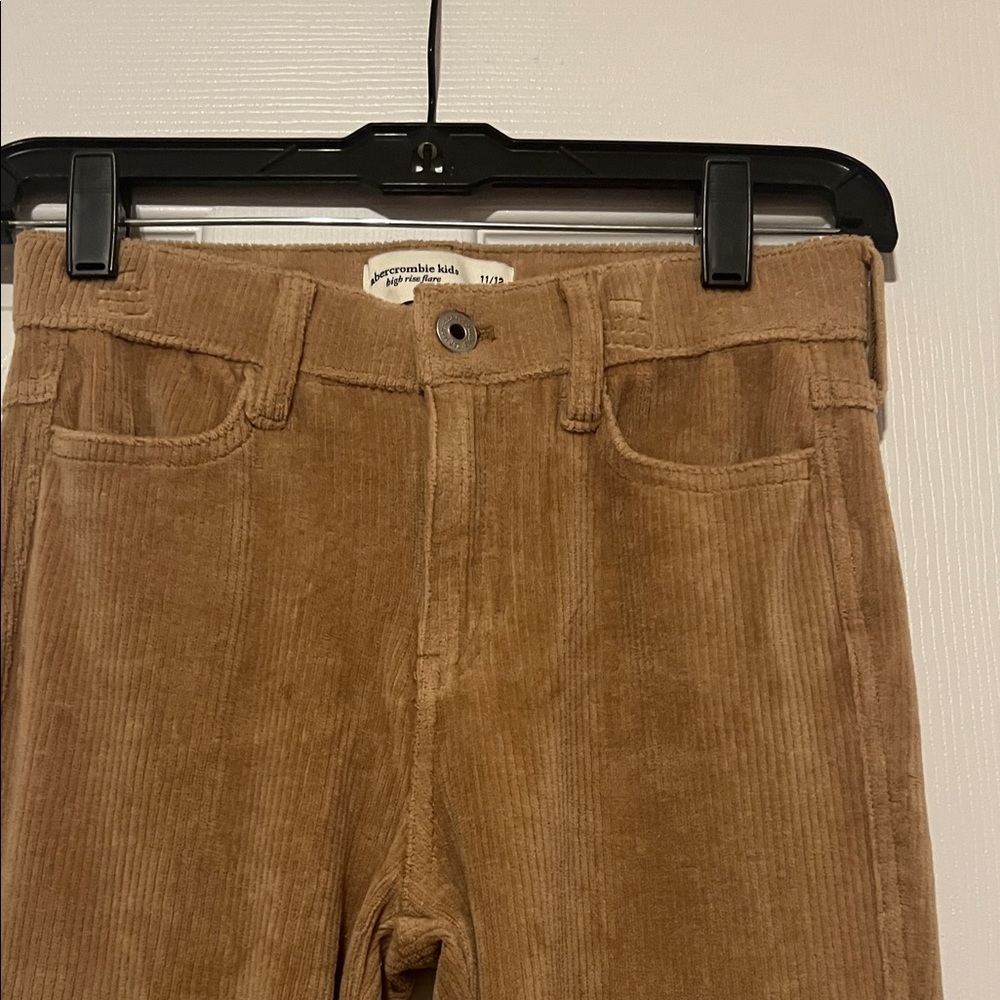 Abercrombie Kids Tan Corduroy Trousers